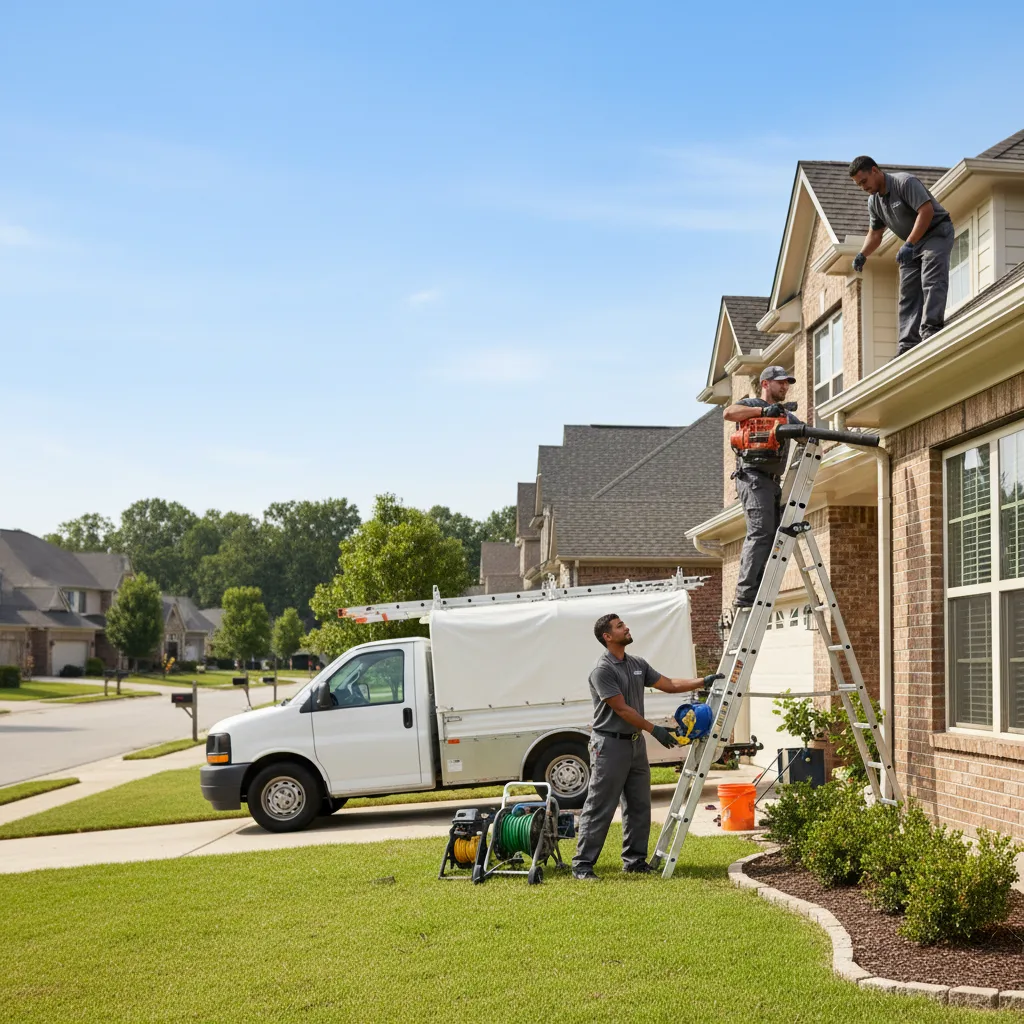 Home Gutter Service in Eufaula, OK near me